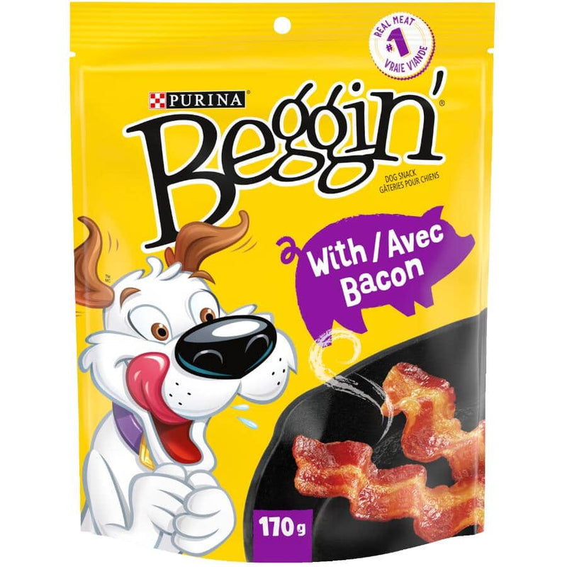 Purina Dog Treats - Beggin Strips Bacon ea/170gr