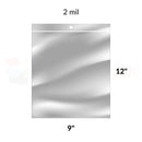 Poly Bag Reclosable 2mil (9X12) 1m/cs