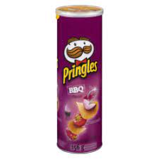 Pringles Reg Can - BBQ ea/156gr