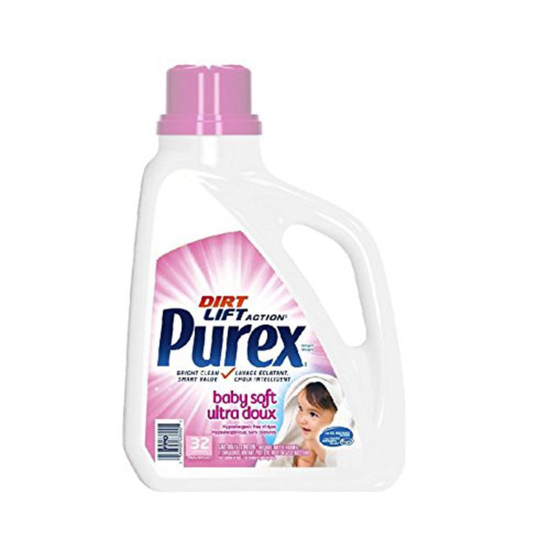 Purex Laundry Detergent - Liquid - Baby  6x1.47 lt