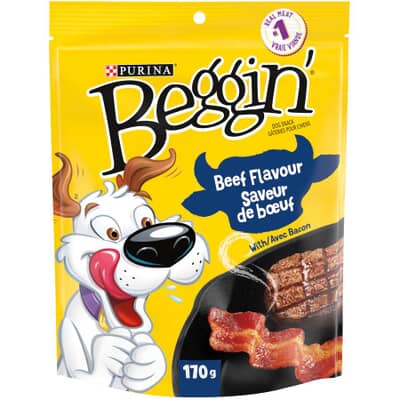 Purina Dog Treats - Beggin Strips Bacon & Beef 6x170gr