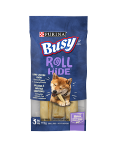 Purina Dog Treats - Busy Bone Rollhide Sm/Med 113gr