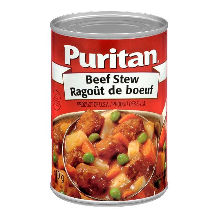 Puritan Stew - Beef ea/410gr
