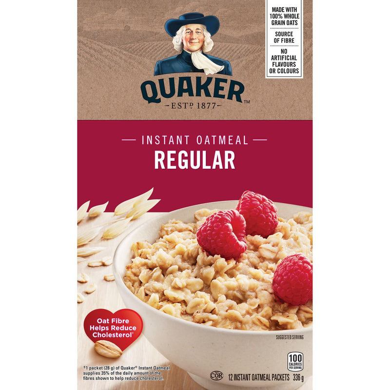 Quaker Oatmeal  - RTS Regular 12x375gr