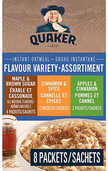 Quaker Oatmeal  - RTS Variety Pack 12x314gr
