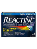 Reactine Tablets Exst  3xPkg