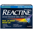 Reactine Tablets Extra Strength 10's /ea