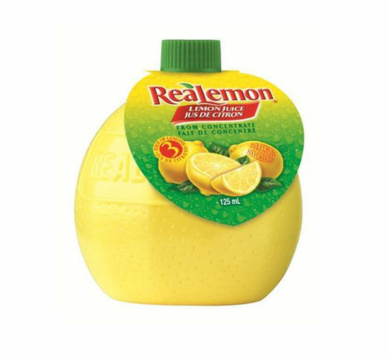 Realemon - Lemon Juice (Squeezer) 24x125ml