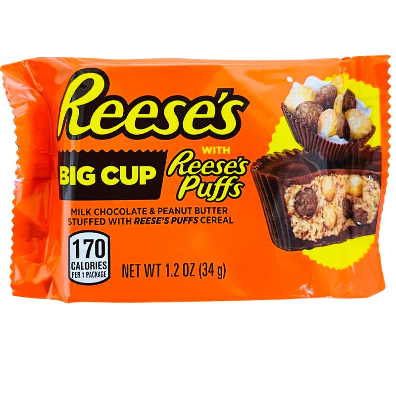 Hershey Reese Big Cup w/ Reese Puffs 16x34g