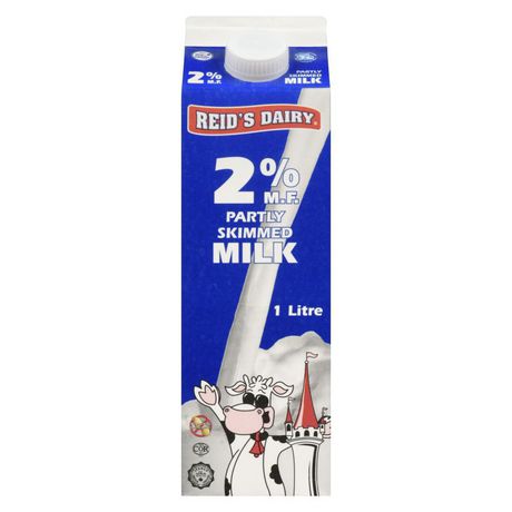 Reids Milk - White (2%) 16x1 lt