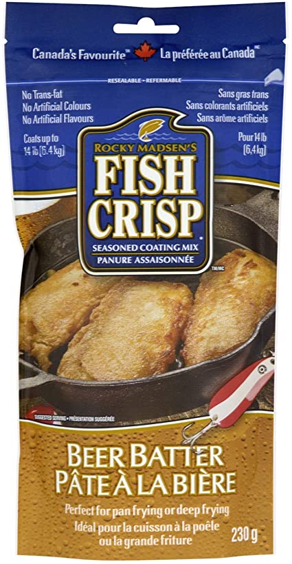 Rockey Madsens Fish Crisp - Beer Batter 6x230gr