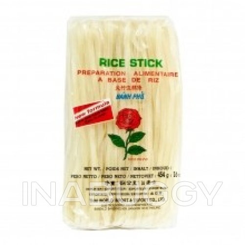 Rose Noodles - Rice Sticks (5mm) ea/454gr