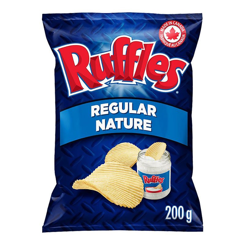 Ruffles Chips - Ruffles Reg 16x200gr