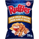Ruffles Chips - Sour Cream & Bacon 16x200gr