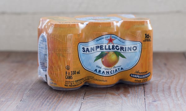 San Pellegrino Aranciata Rossa Sparkling Water 4/6x330ml