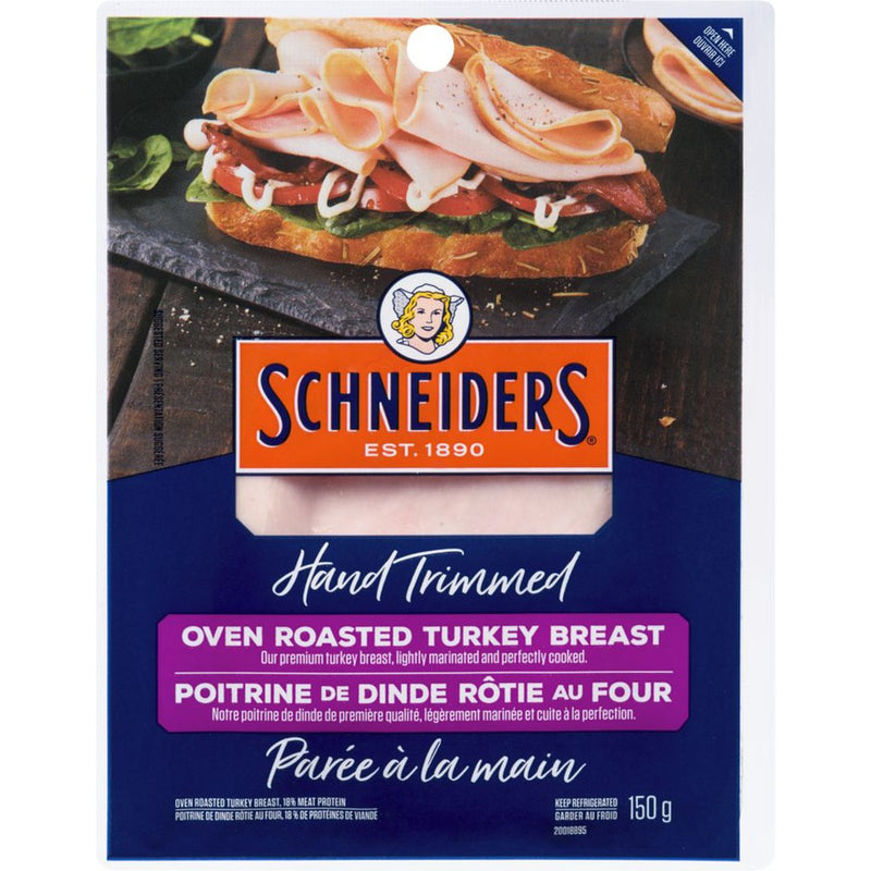 Schneiders Deli Meat - Turkey Brst Ovn/Rstd  ea/150gr