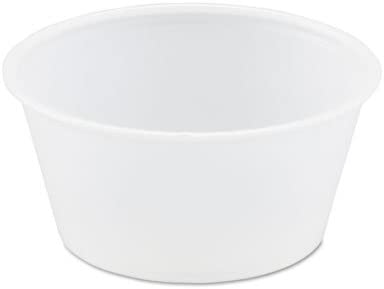 Solo Portion Cup Plastic (3.25oz) 250/pkg