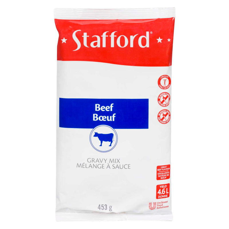 Staffords Beef Gravy Mix 6x453gr