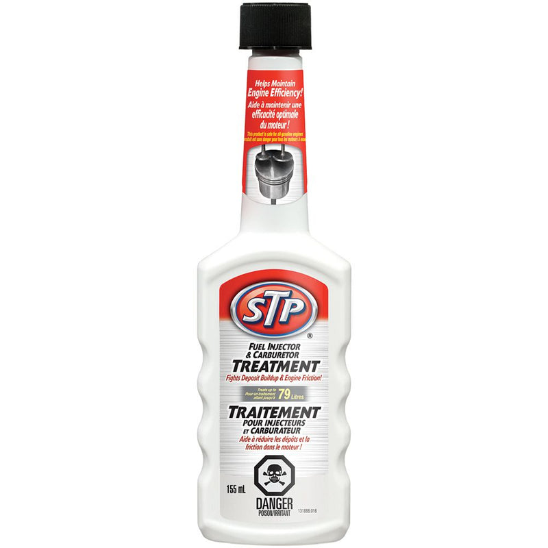 STP Fuel Inj. / Carb Treatment (White Bottle ) 12x155ml