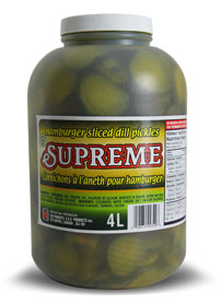 Supreme Hamburger Slices  ea/3.78 lt