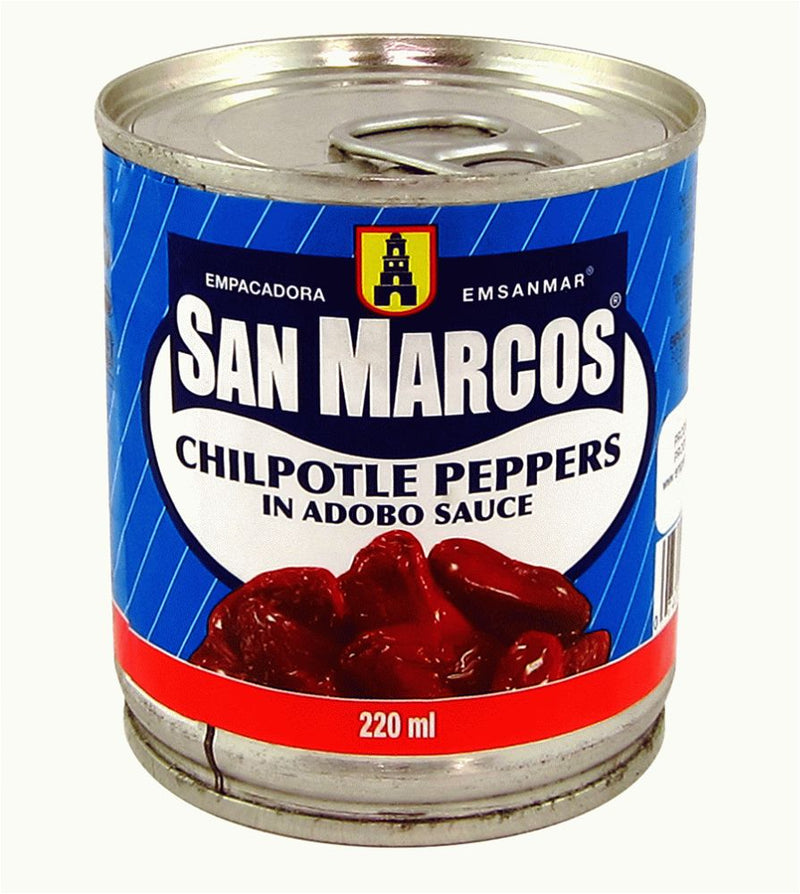 San Marcos Chipotle Peppers n Adobo Sce 24/220ml