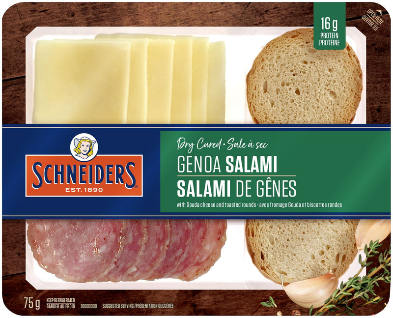 Schneiders Adult Snack Kit - Gen Salami  12x75gr