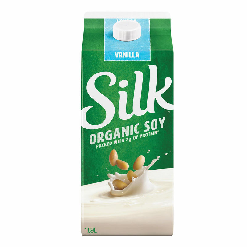 Silk Soy Beverage - Organic Vanilla  ea/1.89 lt