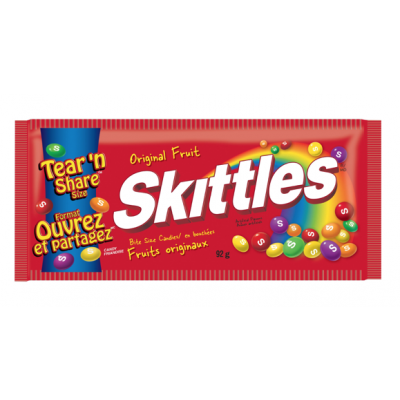 Skittles Original Tear & Share King Size 24x92g
