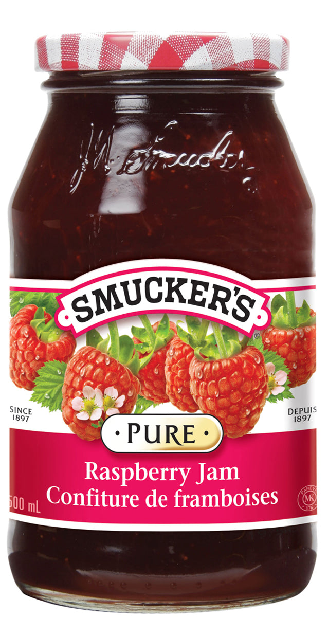 Smuckers Jam - Raspberry 12x500ml