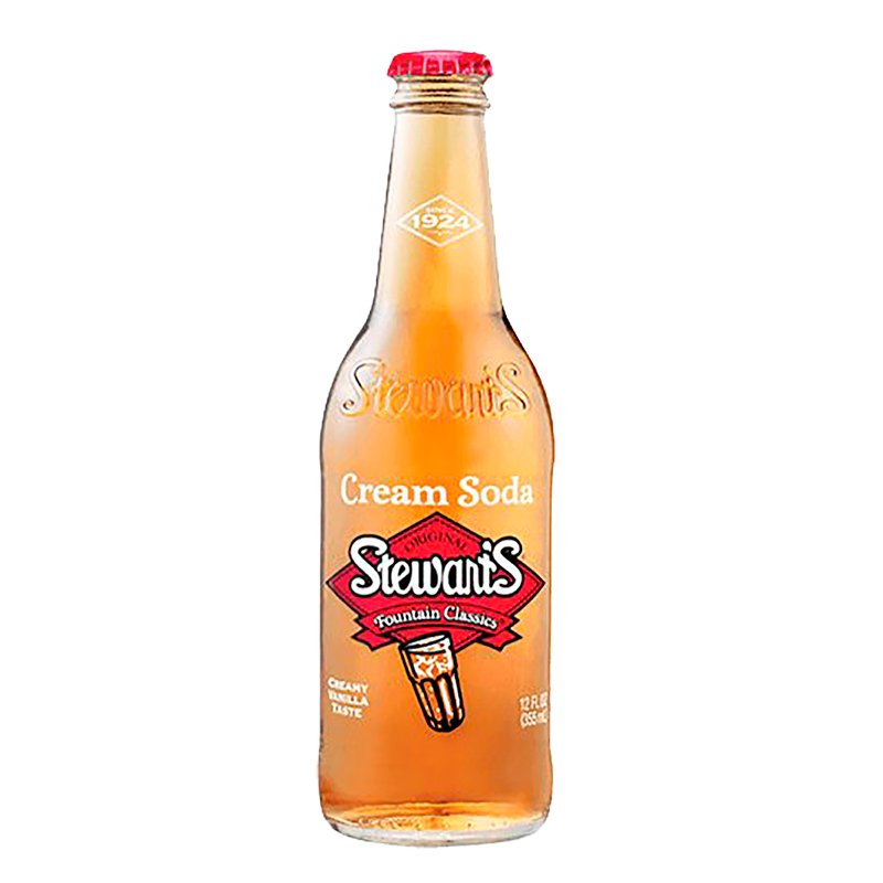 Stewart's Pop Cream Soda 6x4x355mL