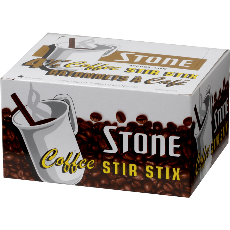 Stone Straw Stir Sticks Plastic 4.5" 1000/bx