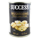 Success Mushrooms - Pieces & Stems 24x284ml