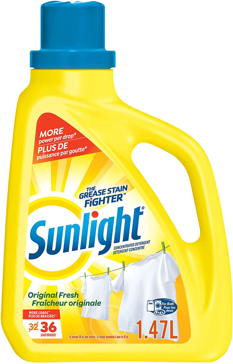 Sunlight Laundry Det. - LIQUID (32USE)  ea/1.47lt