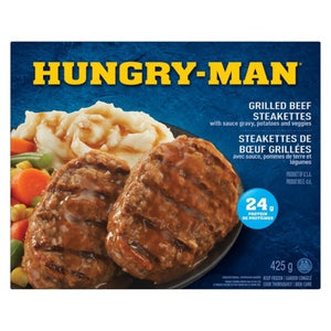 Swanson Hungryman Dinner - Beef Steakette 8x425gr