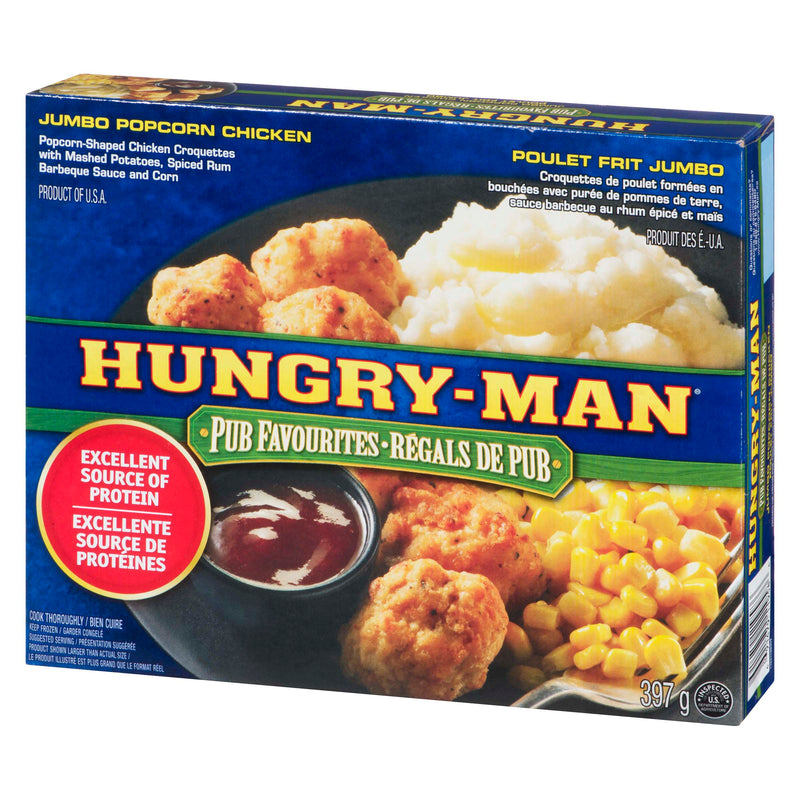 Swanson Hungryman Dinner - Popcorn Chicken 8x397gr