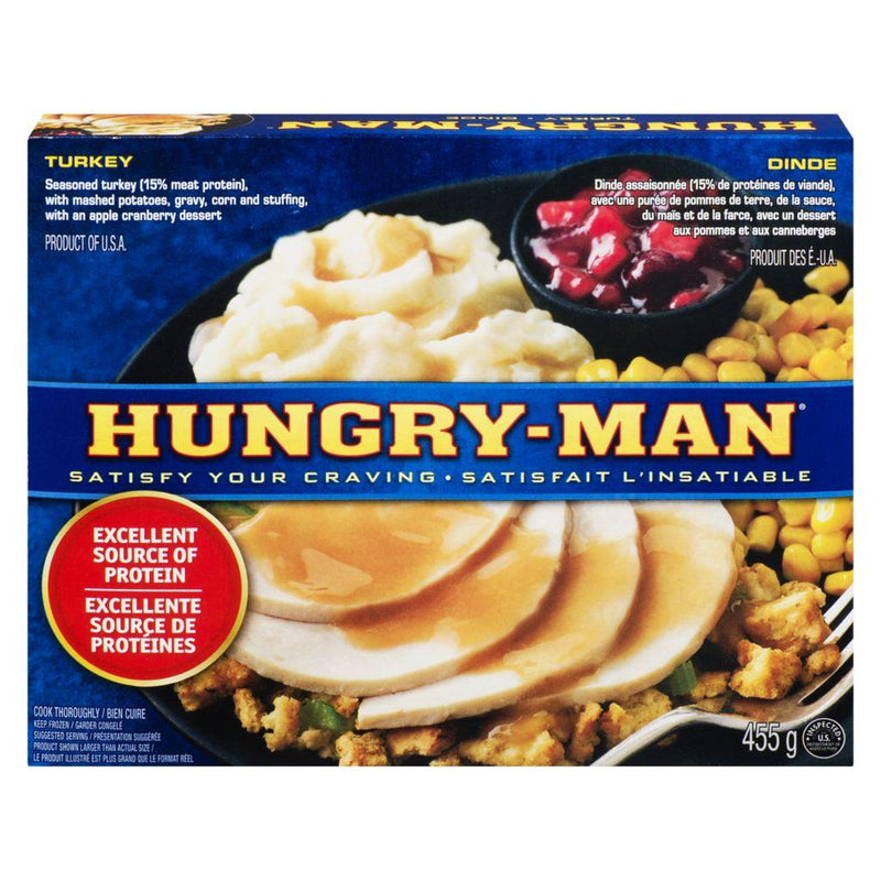 Swanson Hungryman Dinner - Turkey    8x455gr