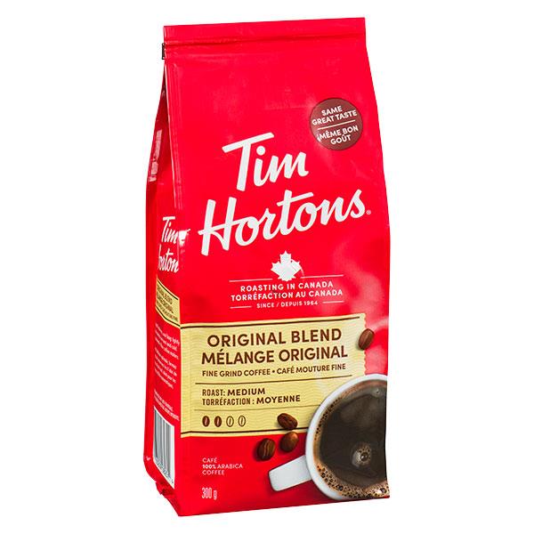 Tim Hortons Coffee - Fine Grind  6x300gr