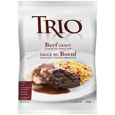 Trio Beef Gravy Mix  8x490gr