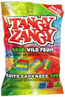 Tangy Zangy Super Sour Squares Wild Fruit 14x127g