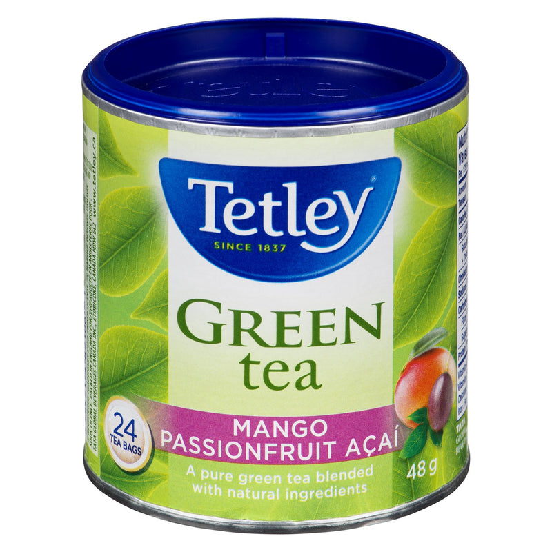 Tetley Tea - Green Mango Pass Acai  12x24pk