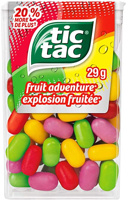 Tic Tac Fruit Adventure T-60 12x29g
