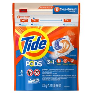 Tide Laundry Pods Liquid - Original ea/31's