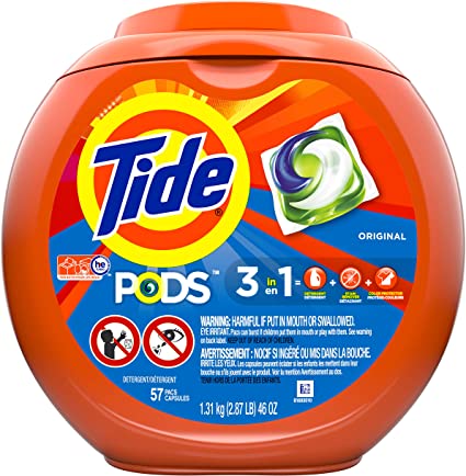Tide Laundry Pods Liquid - Original ea/57's
