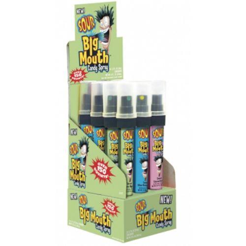 Topps Big Mouth Candy Spray Sour 12x20mL