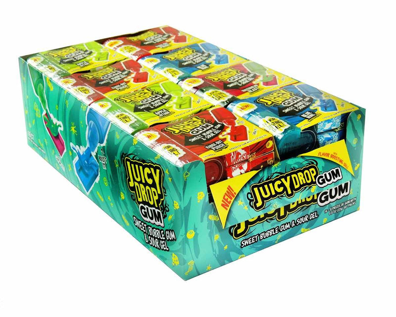 Topps Juicy Drop Pops Gum & Gel 16x70g