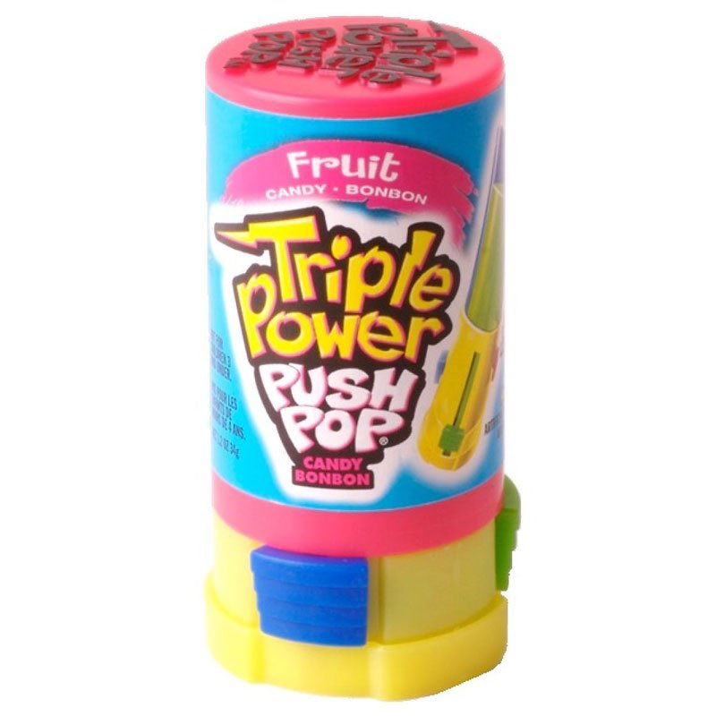 Topps Push Pops Triple Power 16x34g
