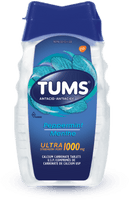 Tums Bottles Ultra Strength Peppermint 1000mg 72pc 6/pkg