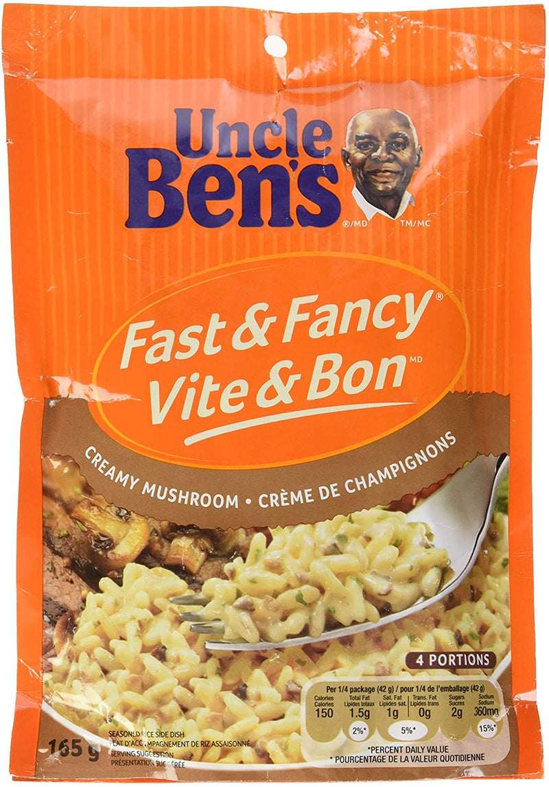 Ben's Original Rice - Fast & Fancy Mushroom 12x132gr
