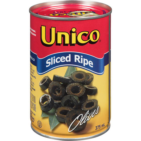 Unico Olives - Black Sliced ea/375ml