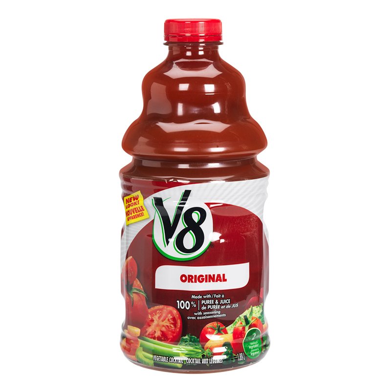 V-8 Juice - Vegetable Cocktail (Plastic) 8x1.89 lt
